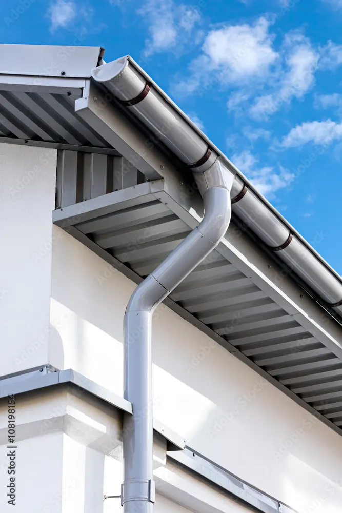 stylish gutter and downspout houston texas brinkmann roofing