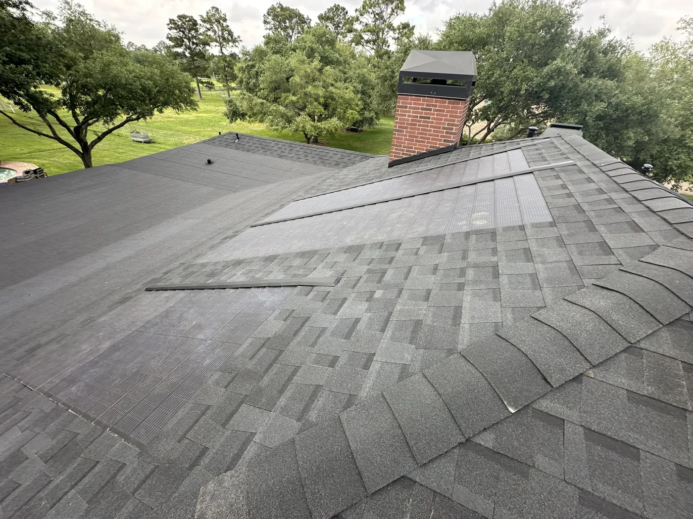 GAF Timberline Solar ES installed by best roofing contractor in pearland tx