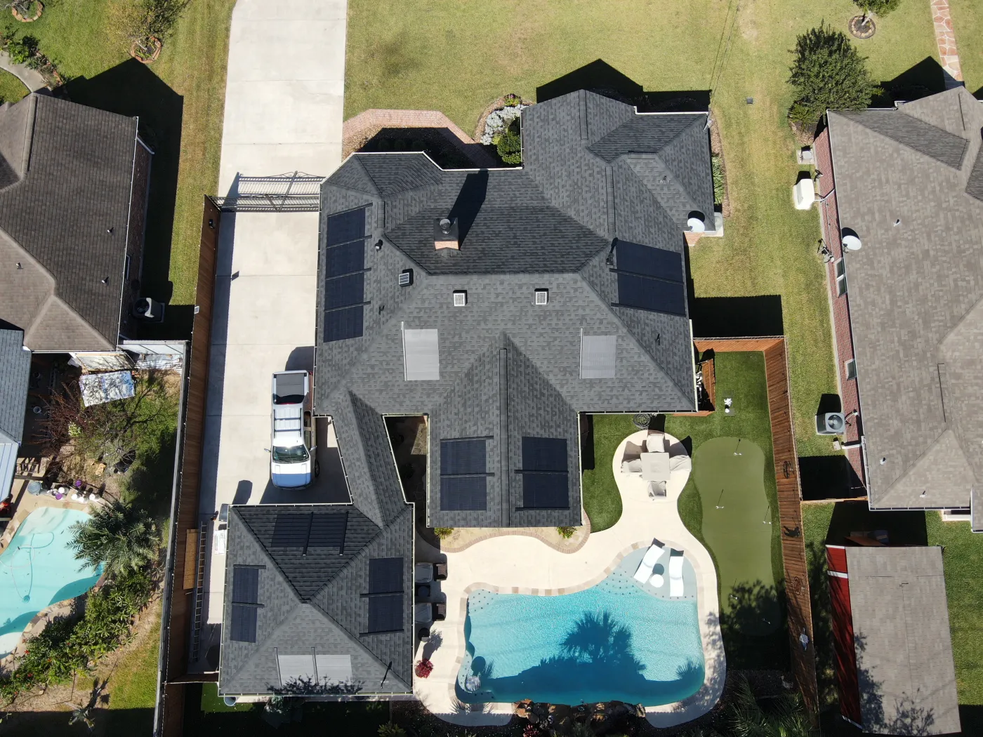Roof Replacement GAF Timberline Solar ES Mont Belvieu Tx