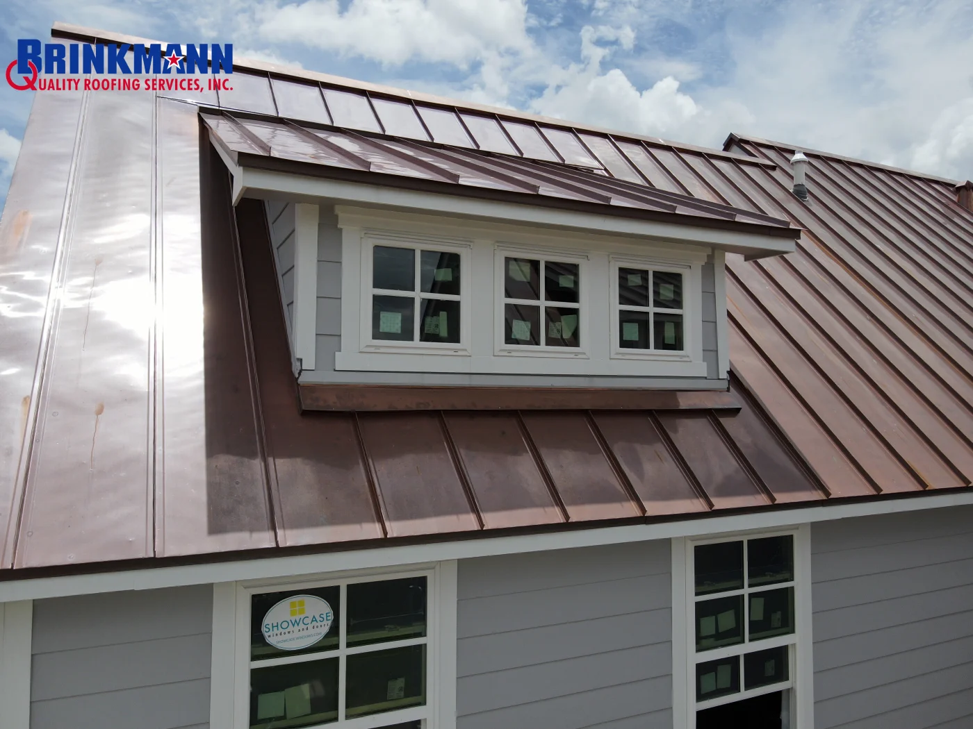 Copper Dormer Standing Seam Metal Roof By Professional Metal Company Seabrook Texas Near Kemah In Clear Lake Roof
